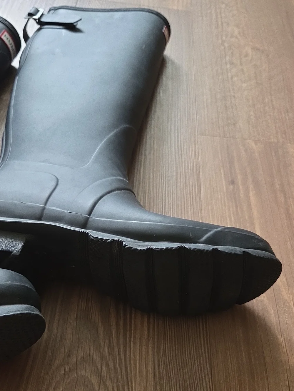 Hunter Women's Tall Black Rain Boots - Classic Waterproof Style
